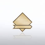 View larger image of Personalized Lapel Pin - Diamond Banner